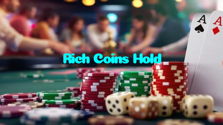 Rich Coins Hold casino presented on mobile device in Pakistan with slots and live games